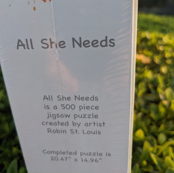 Puzzle Sunlit Studios. Puzzles based on beautiful watercolor paintings. 500 pc - Picture 6 of 8